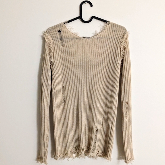 Distressed Sweater - Picture 2 of 5